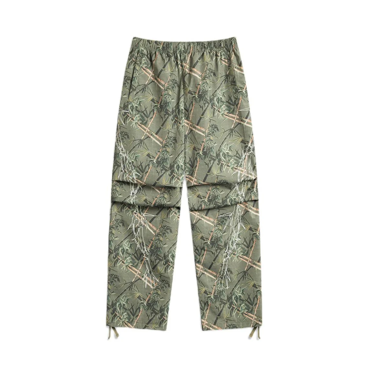 Li-Ning Badfive Bamboo Print Trendy Loose Casual Pants