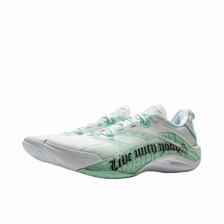 Li-Ning Badfive Guerrilla 1 Super - White/Green - Image 2