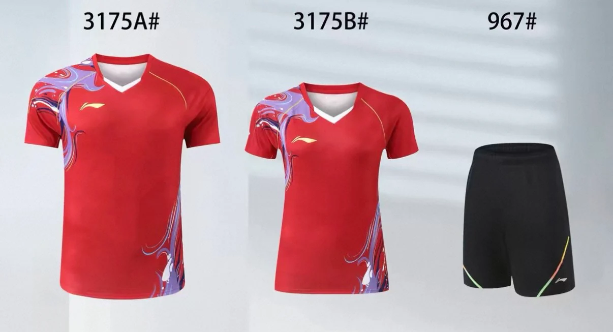 Li-Ning Club Series Quick-Drying Badminton/Table Tennis Apparel/Unisex - Image 31