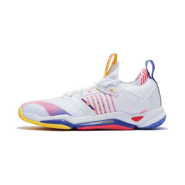 Li-Ning Dagger 4 Badminton Shoes - White/Red