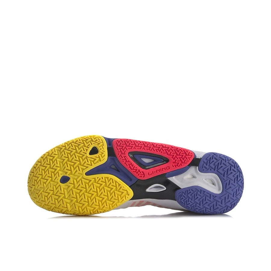 Li-Ning Dagger 4 Badminton Shoes - White/Red - Image 3