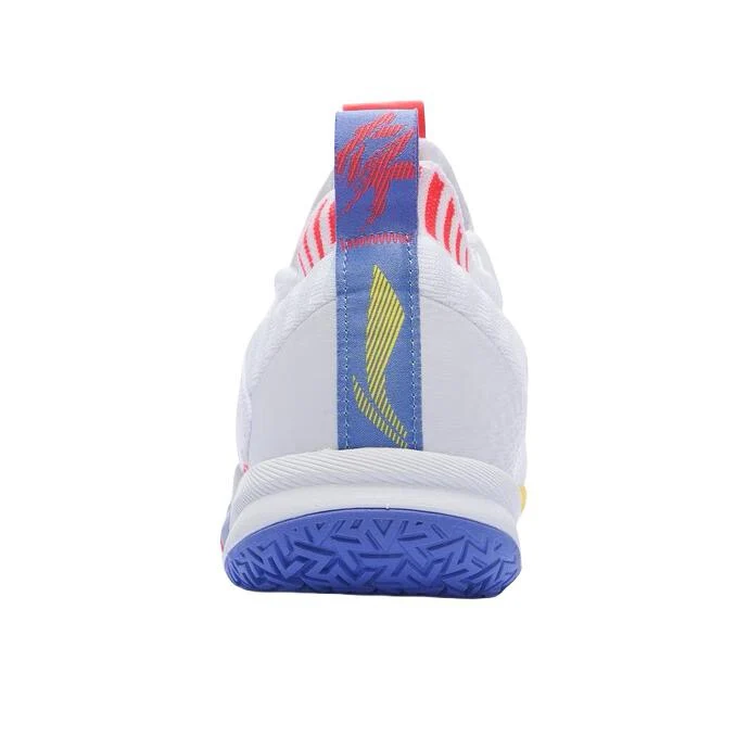 Li-Ning Dagger 4 Badminton Shoes - White/Red - Image 4