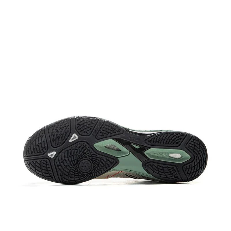 Li-Ning Eagle Eye 2.0 Pro Table Tennis Shoes - White/Green - Image 3