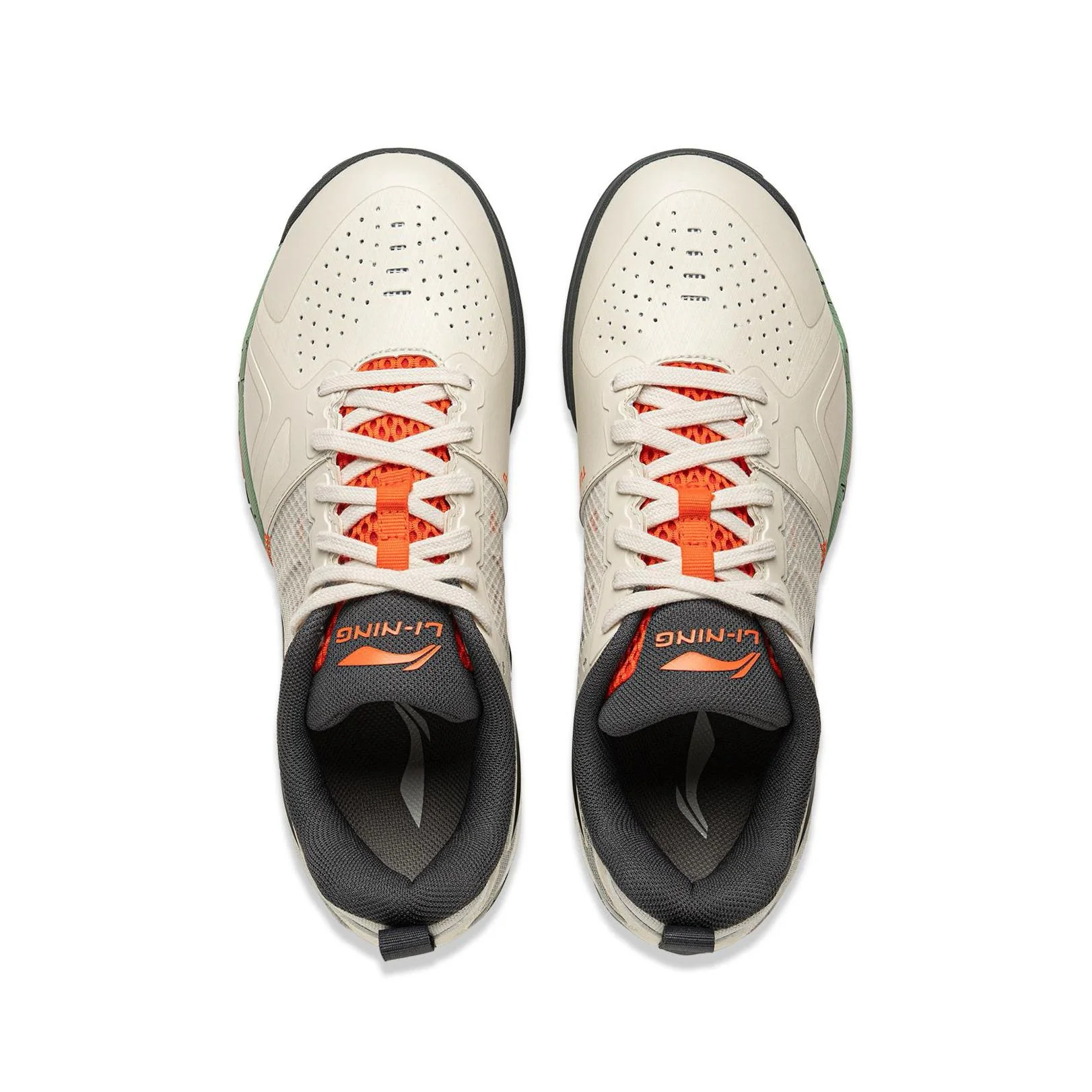 Li-Ning Eagle Eye 2.0 Pro Table Tennis Shoes - White/Green - Image 4
