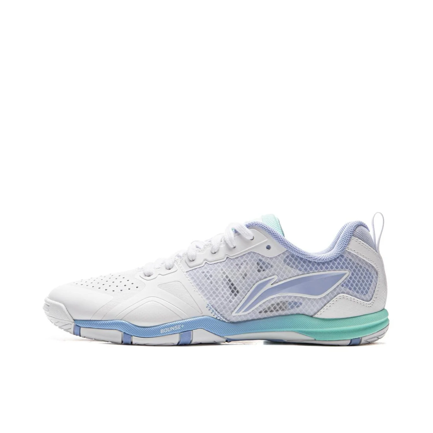Li-Ning Eagle Eye 2.0 Pro Table Tennis Shoes - White/Island Blue