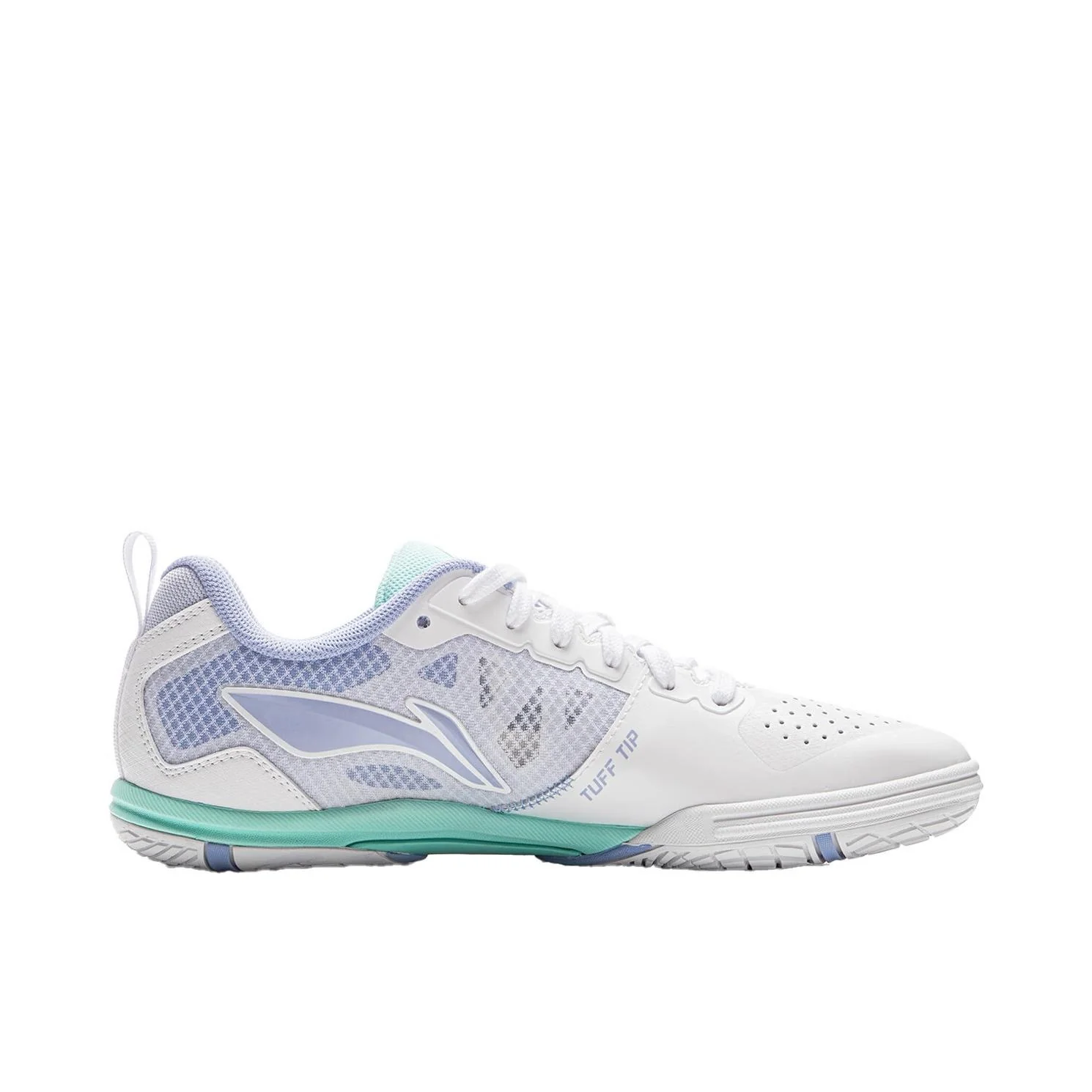 Li-Ning Eagle Eye 2.0 Pro Table Tennis Shoes - White/Island Blue - Image 5