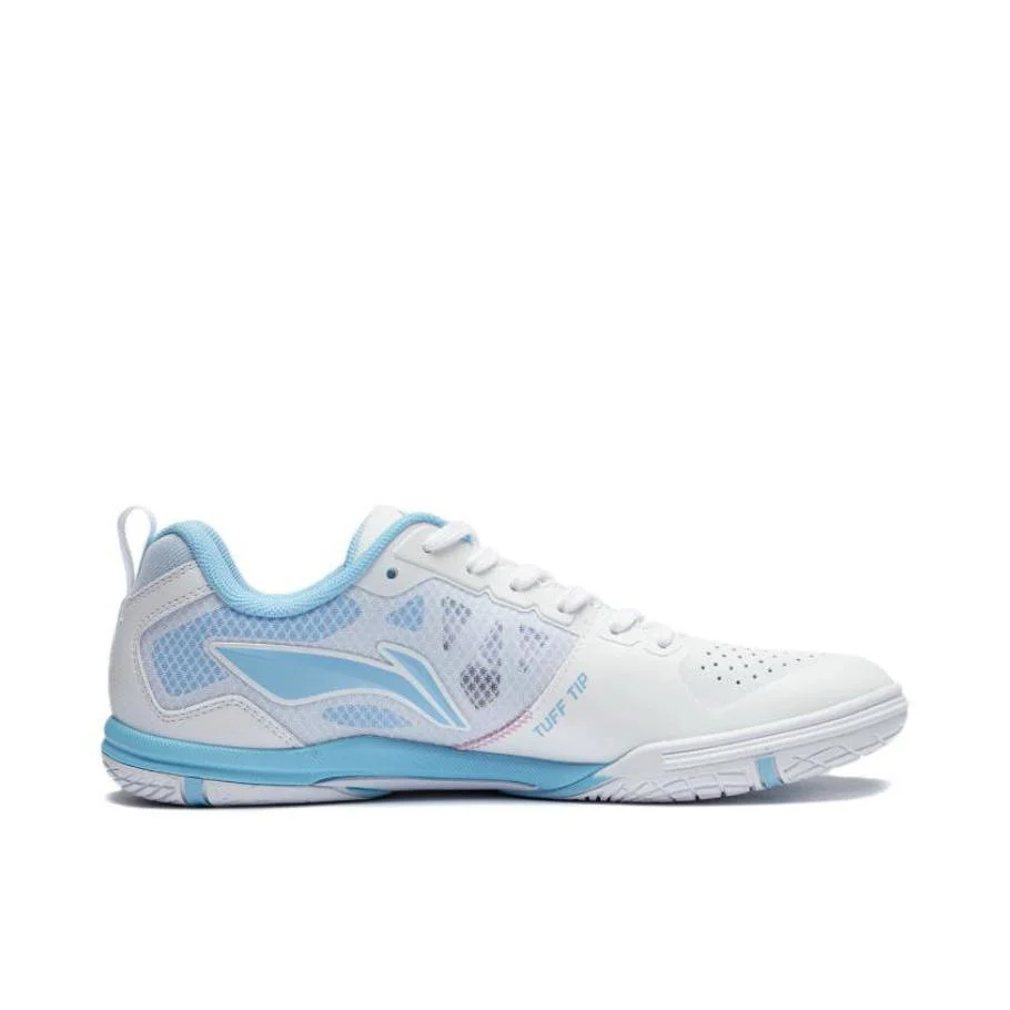 Li-Ning Eagle Eye 2.0 Pro Table Tennis Shoes - White/Pink/Blue - Image 2
