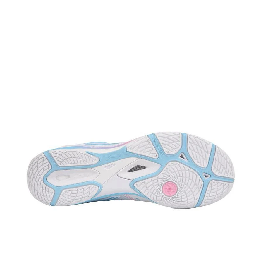 Li-Ning Eagle Eye 2.0 Pro Table Tennis Shoes - White/Pink/Blue - Image 3