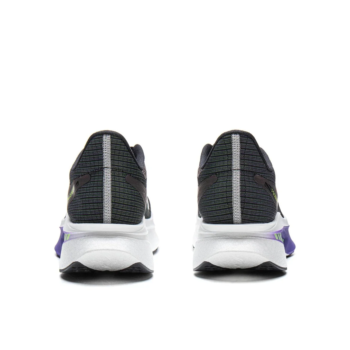 （Men & Women）Li-Ning Feidian 6 Challenger Racing Carbon Plate Running Shoes - Black/Purple - Image 4