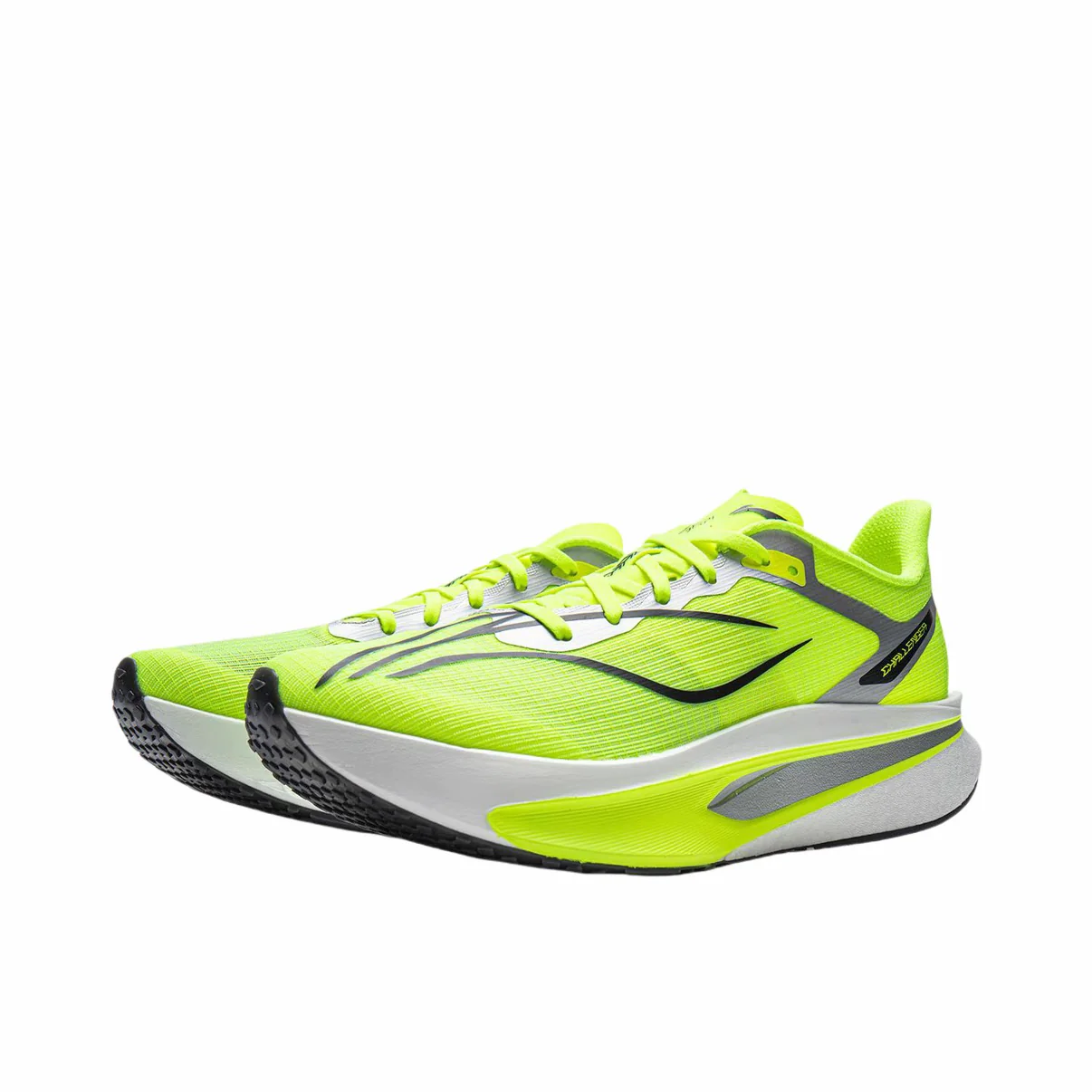 （Men & Women）Li-Ning Feidian 6 Challenger Racing Carbon Plate Running Shoes - Fluorescent Green