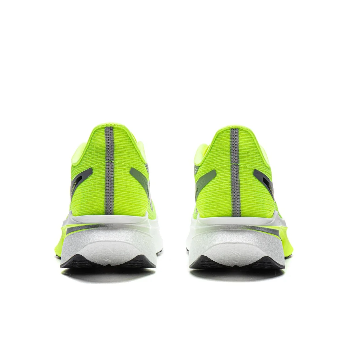 （Men & Women）Li-Ning Feidian 6 Challenger Racing Carbon Plate Running Shoes - Fluorescent Green - Image 4