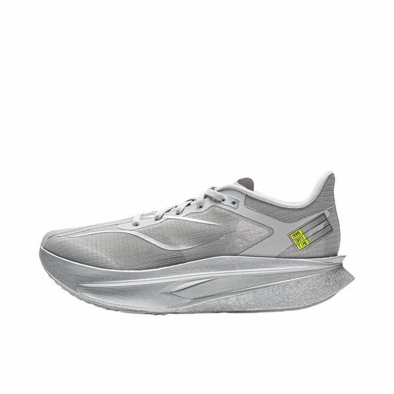 （Men & Women）Li-Ning Feidian 6 Challenger Racing Carbon Plate Running Shoes - Quiet Gray