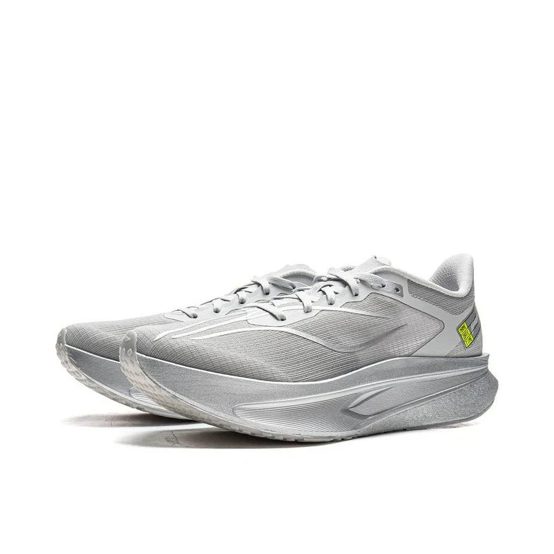 （Men & Women）Li-Ning Feidian 6 Challenger Racing Carbon Plate Running Shoes - Quiet Gray - Image 2