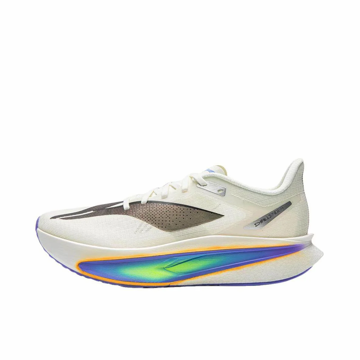 （Men & Women）Li-Ning Feidian 6 Challenger Racing Carbon Plate Running Shoes - White/Blue