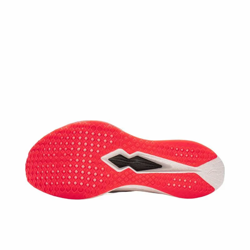（Men & Women）Li-Ning Feidian 6 Challenger Racing Carbon Plate Running Shoes - White/Pink - Image 3