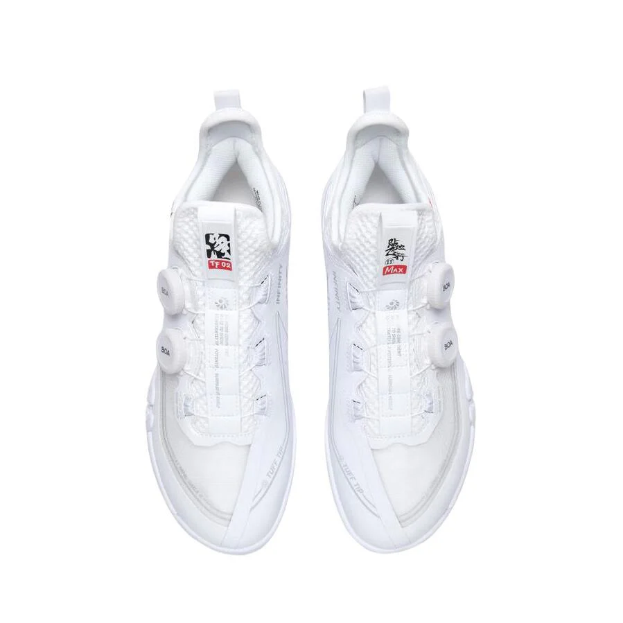 Li-Ning Ground Flying 2 Max / Saga II Max Badminton Shoes - White - Image 5