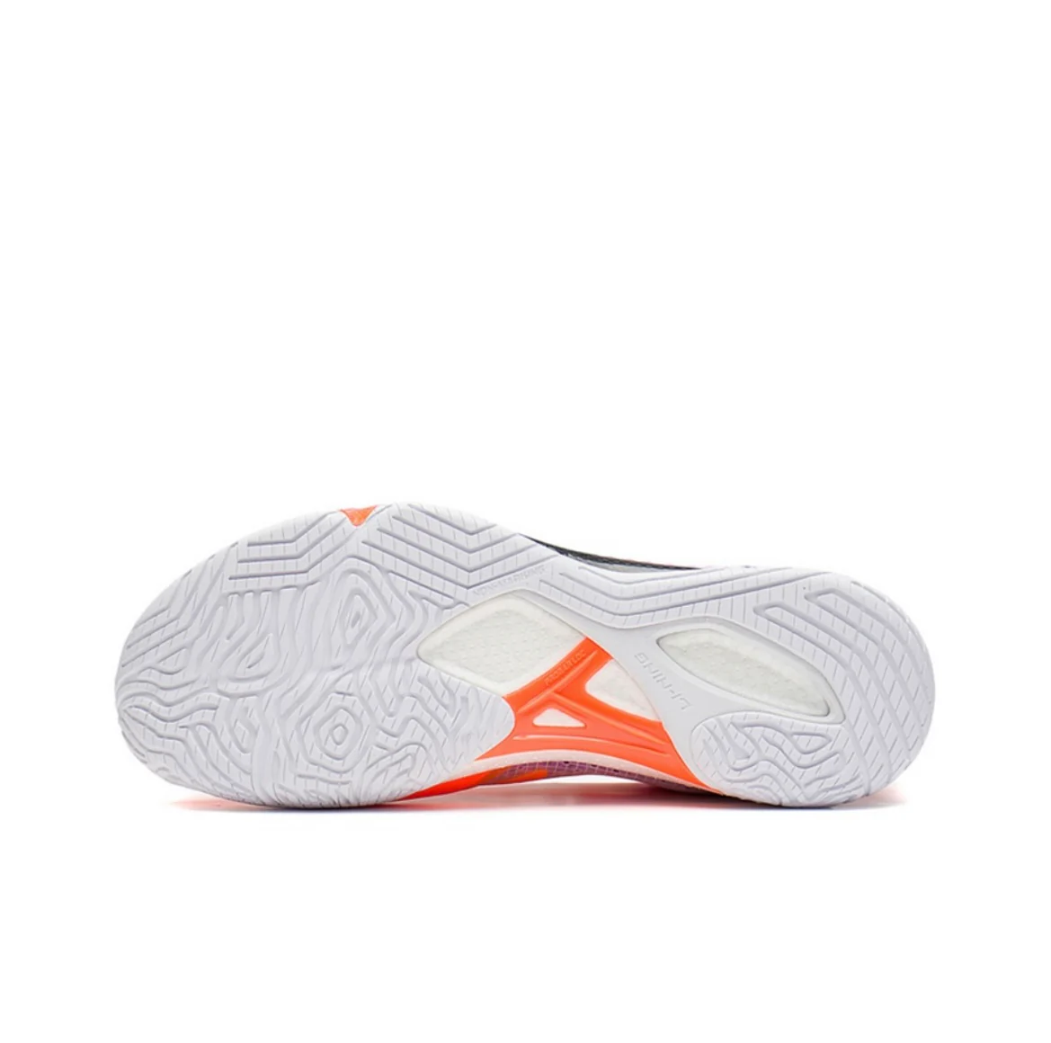 Li Ning Gyrfalcon V Competition Badminton Shoes - Orange/Purple - Image 6