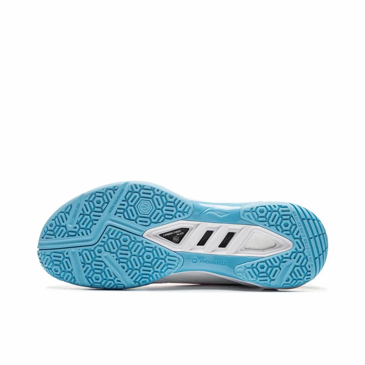Li-Ning Halberd ZJ 2.0 Badminton Shoes - White/Blue/Pink - Image 3