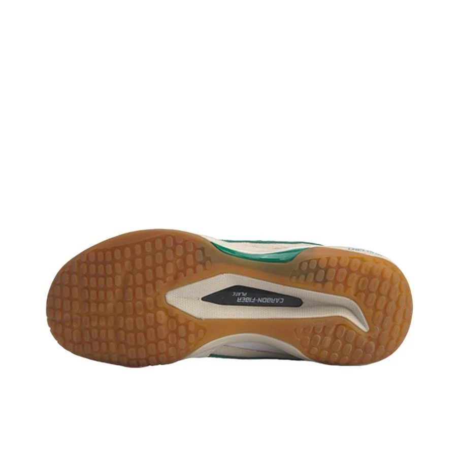 【Shi Yu Qi 】Li-Ning Invincible Ace Badminton Shoes - White/Green/Brown - Image 4