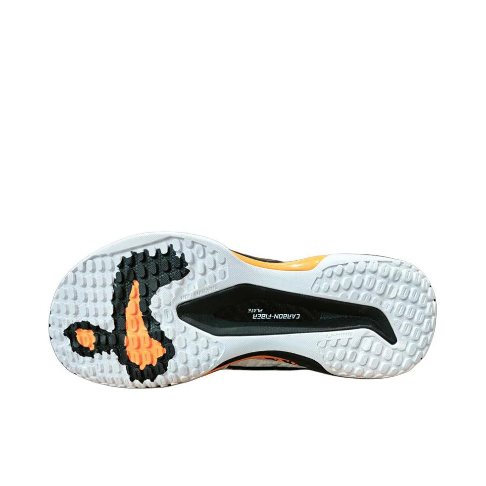 （Shi Yu Qi）Li-Ning Invincible Ace Badminton Shoes - White/Orange/Black - Image 3