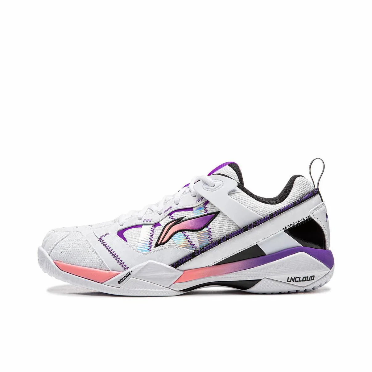 【Shi Yu Qi 】Li-Ning Invincible Ace Badminton Shoes - White/Pink/Purple