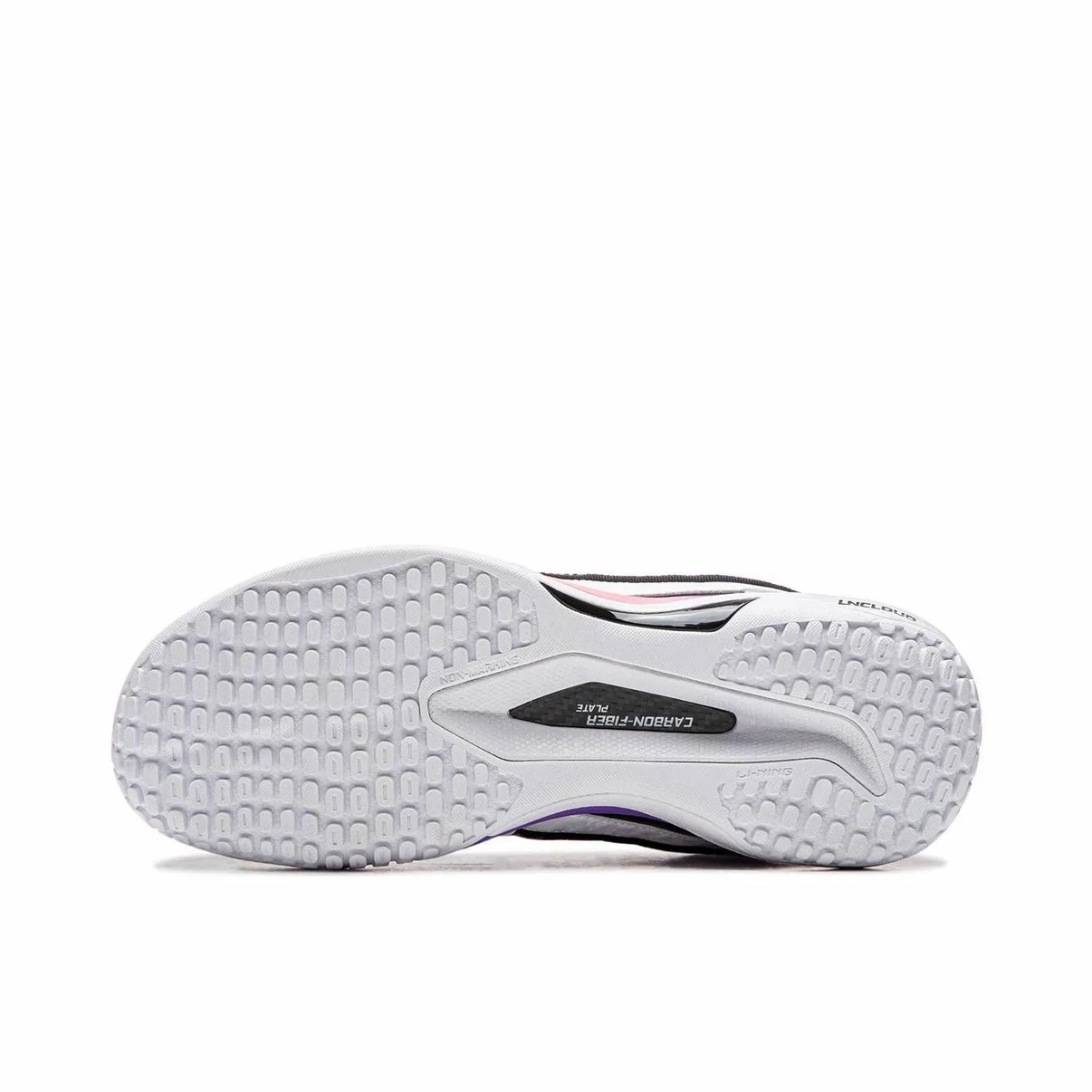 【Shi Yu Qi 】Li-Ning Invincible Ace Badminton Shoes - White/Pink/Purple - Image 3