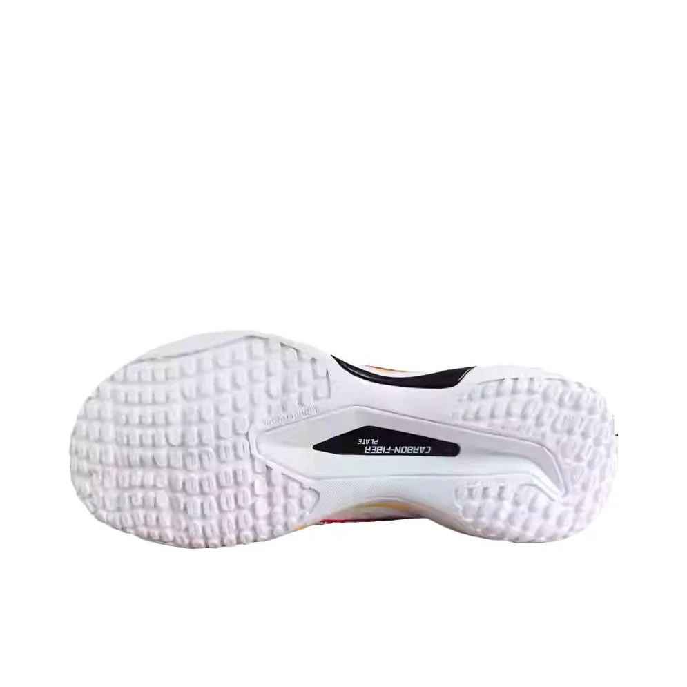 （Shi Yu Qi）Li-Ning Invincible Ace Badminton Shoes - White/Yellow/Blue - Image 3