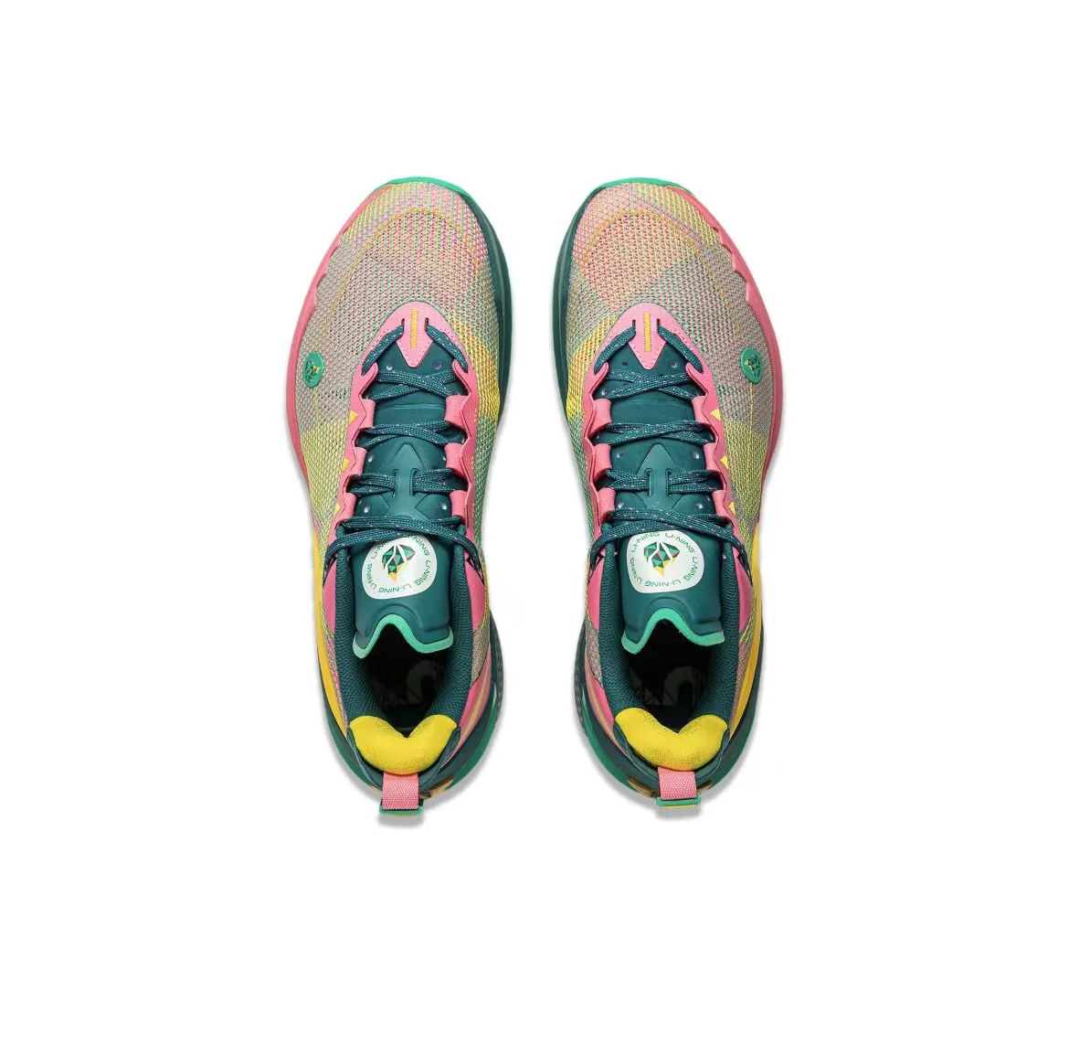 Li-Ning Jimmy Butler JB2 - Pink/Yellow/Green - Image 4