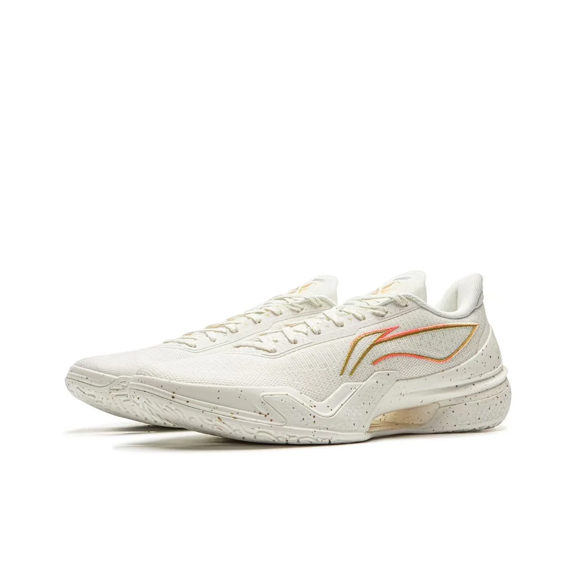 Li-Ning Liren 5 - White/Gold - Image 2