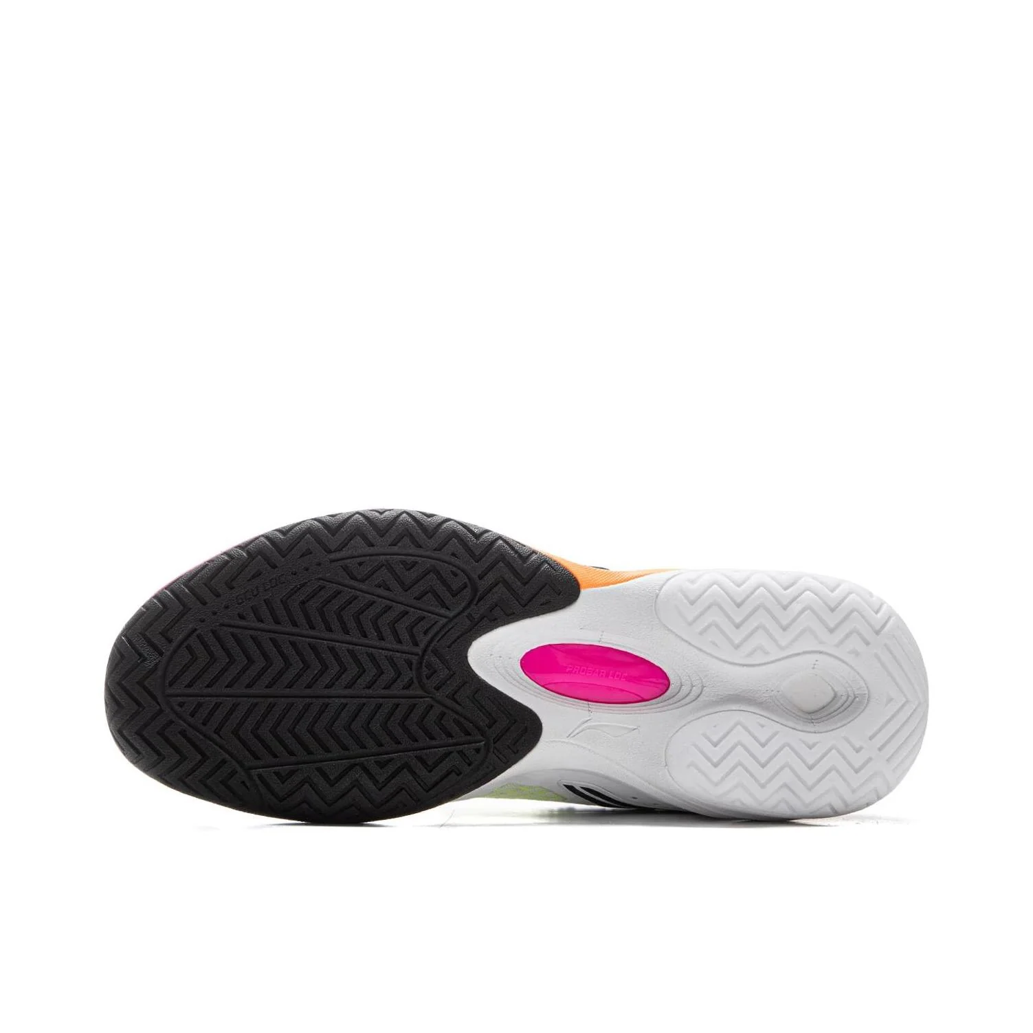 Li-Ning MAGE 2.0 Table Tennis Shoes - White/Pink/Green - Image 4