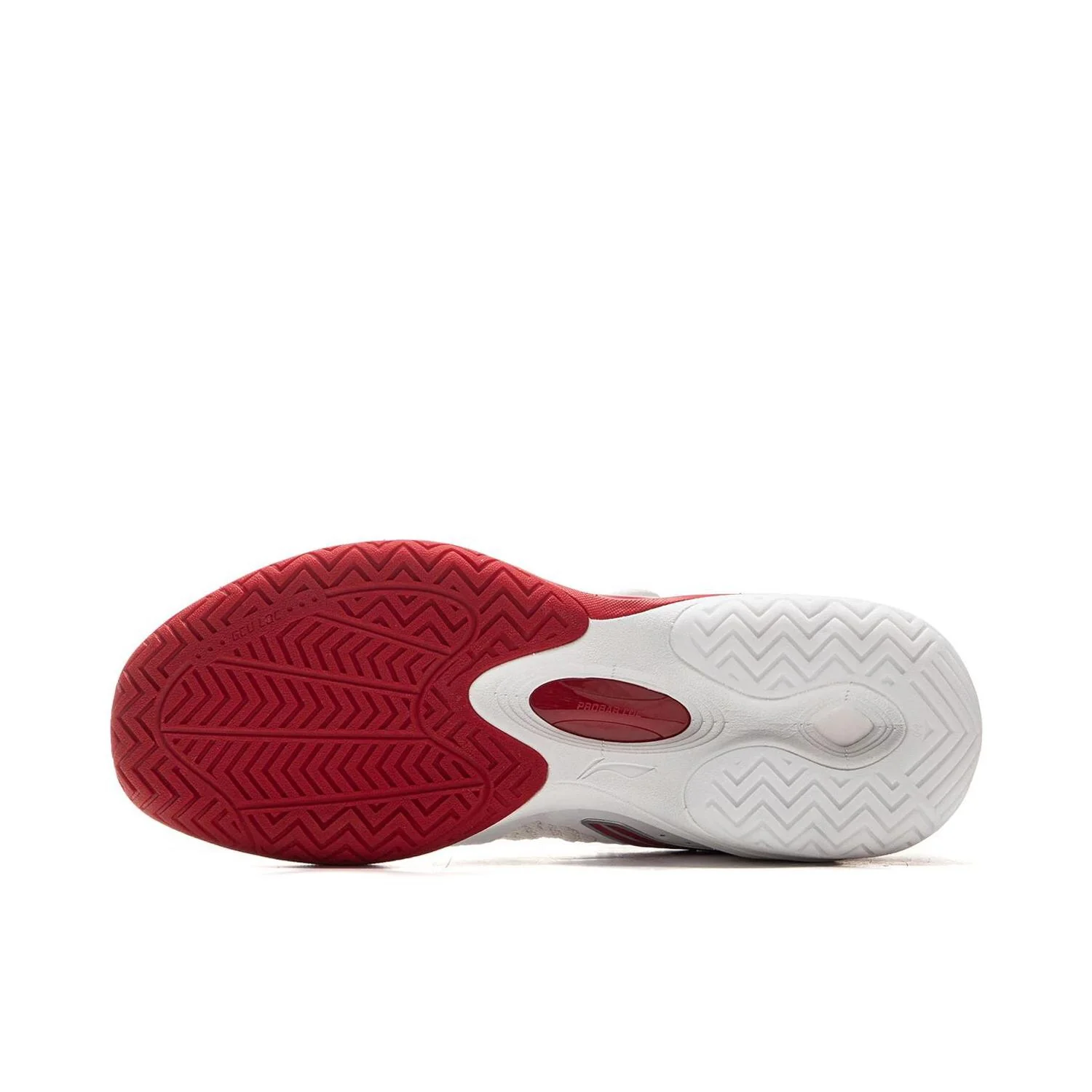 Li-Ning MAGE 2.0 Table Tennis Shoes - White/Red - Image 4