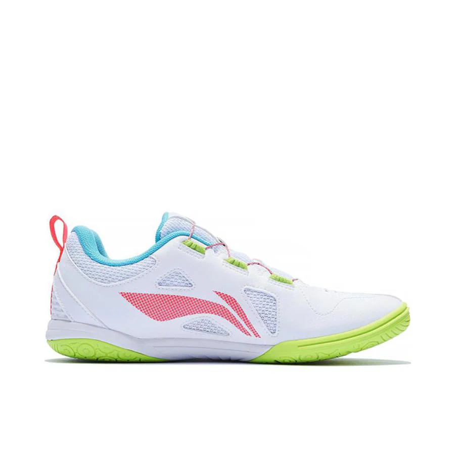 【Wang Chuqin】Li-Ning Mage Pe Table Tennis Shoes - White/Green - Image 5
