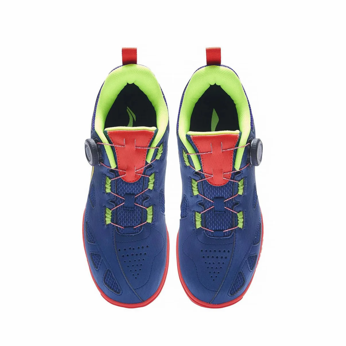 【Wang Chuqin】Li-Ning Mage Pe Low Table Tennis Shoes - Blue/Red - Image 5