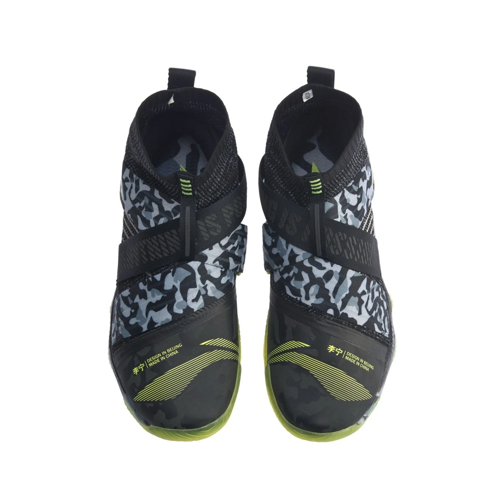 Li-Ning Ranger 4 High Professional Badminton Shoes - Black/Gray - Image 5