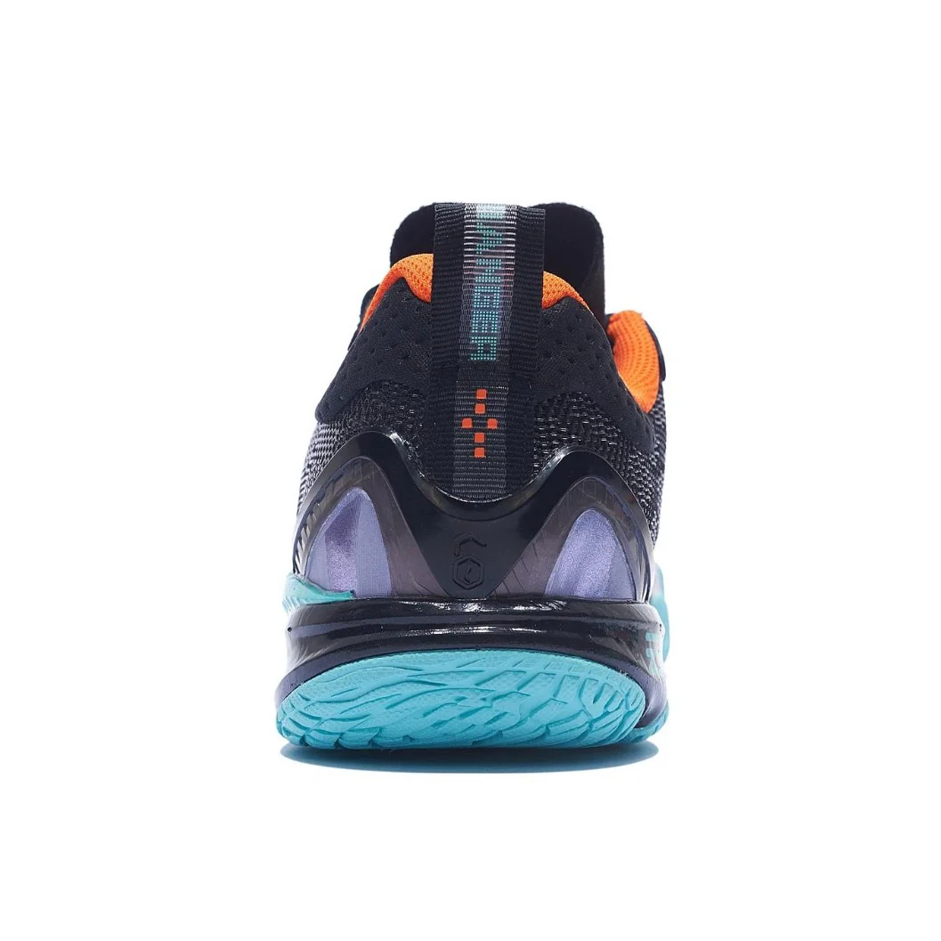 Li-Ning Ranger 6.0 Lite Badminton Training Shoes - Black/Orange - Image 4