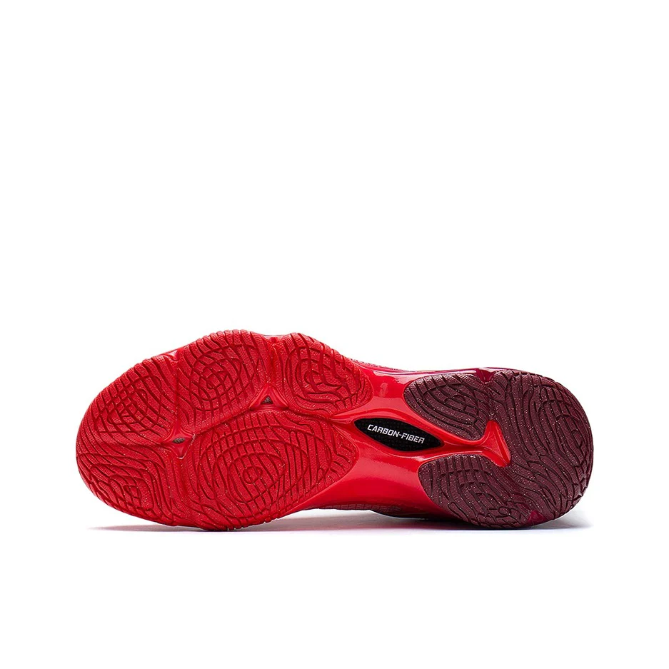 Li-Ning Ranger 6.0 Lite Badminton Training Shoes - Red/Gold - Image 3