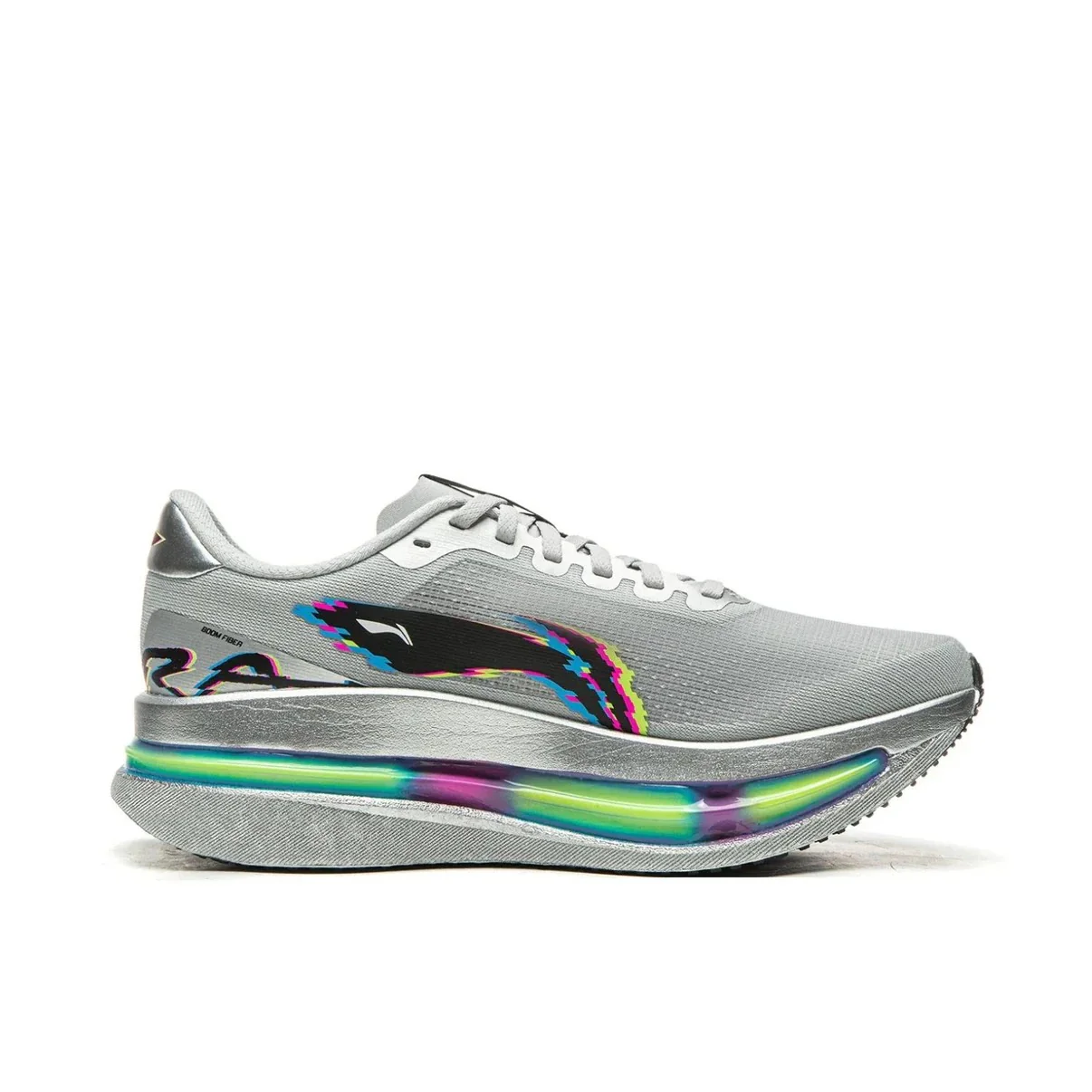 Li-Ning Red Hare 9 Ultra Marathon Running Shoes - Crystal Gray - Image 6