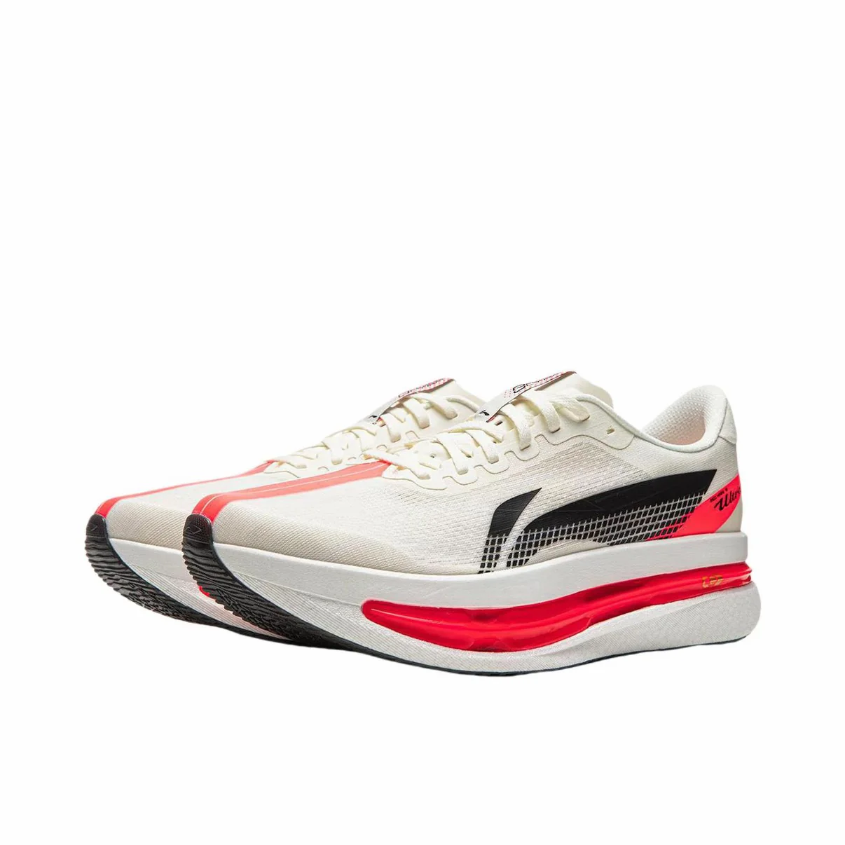 Li-Ning Red Hare 9 Ultra Marathon Running Shoes - White/Red - Image 2