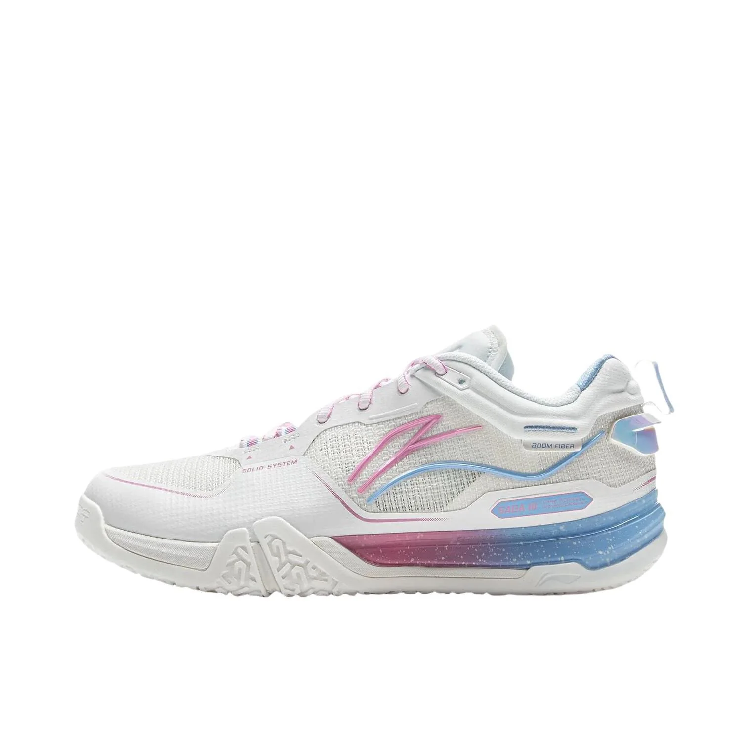 Li-Ning Saga 3 Pro Badminton Shoes - Cotton Candy