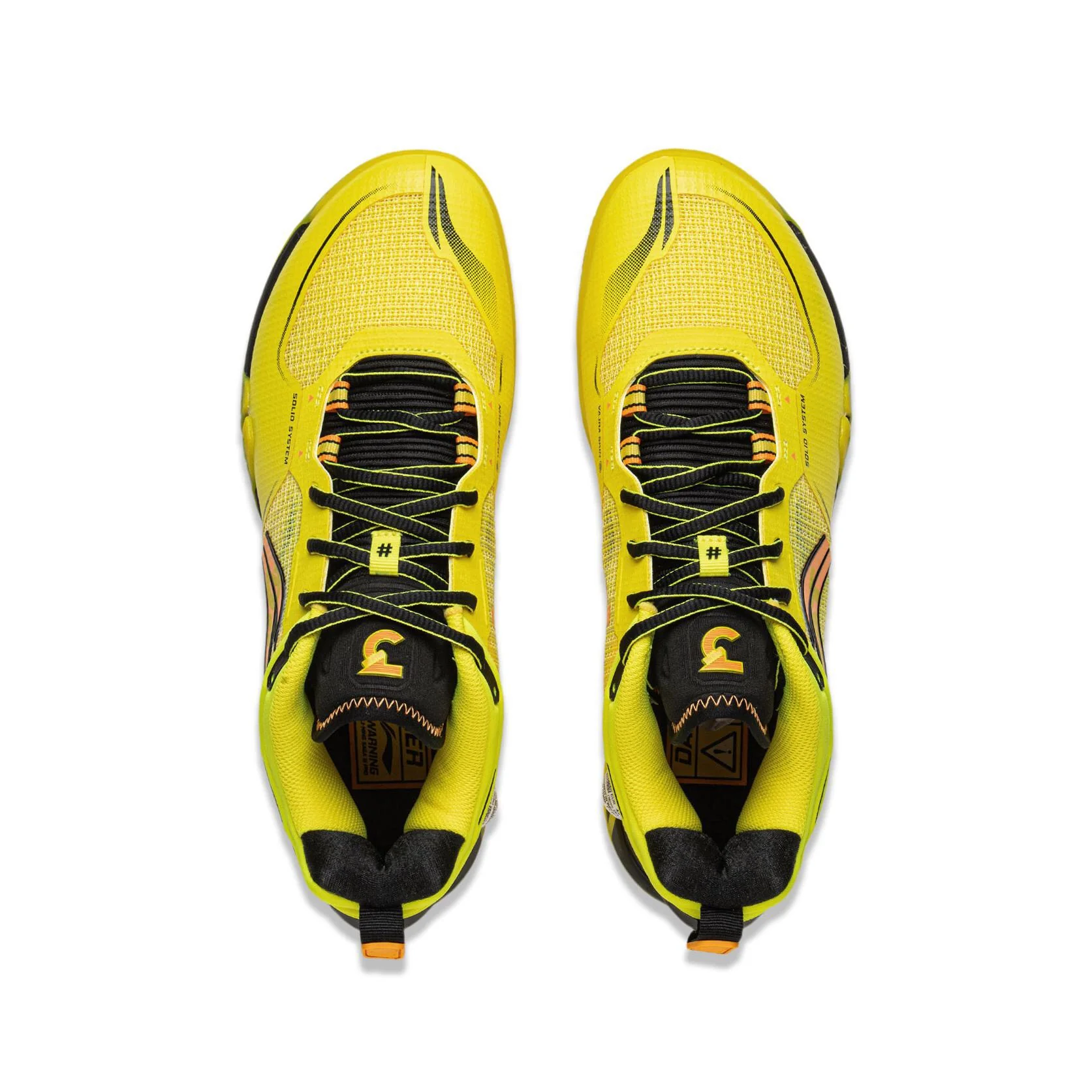 Li-Ning Saga 3 Pro Badminton Shoes - Yellow - Image 4