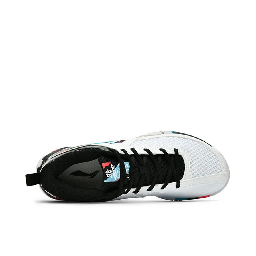 Li-Ning Saga 2 Lite Badminton Shoes - White/Black - Image 5