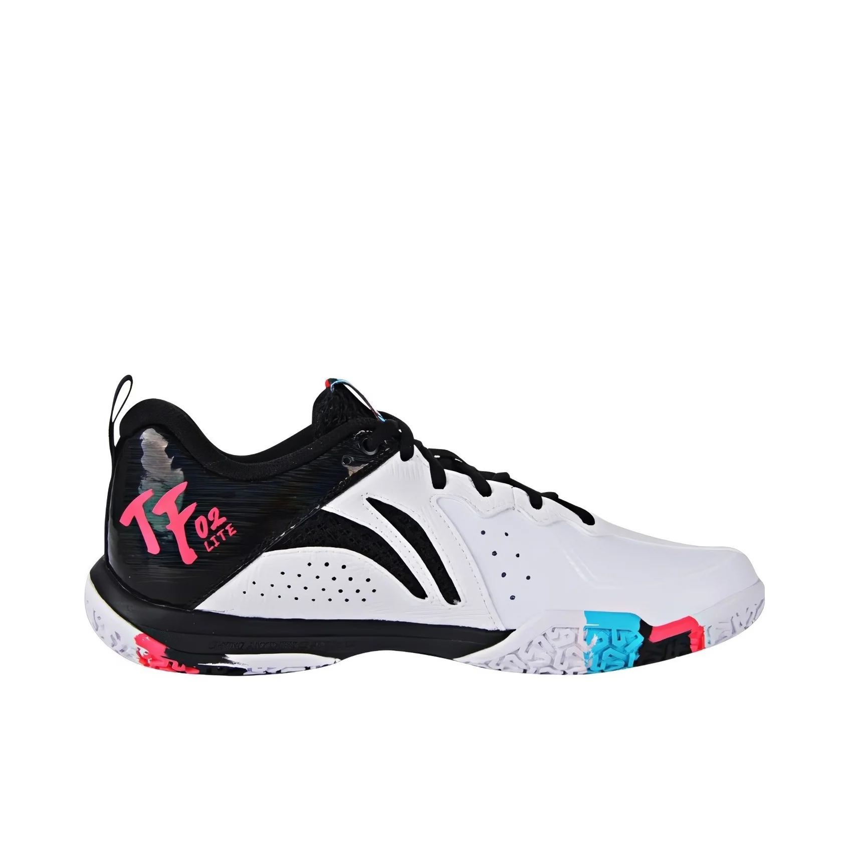 Li-Ning Saga 2 Lite Badminton Shoes - White/Black - Image 6