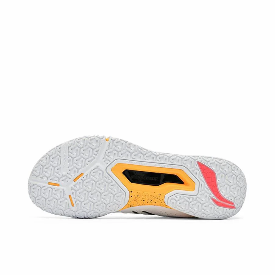 Li-Ning Saga 2 Lite Badminton Shoes - White/Yellow - Image 3