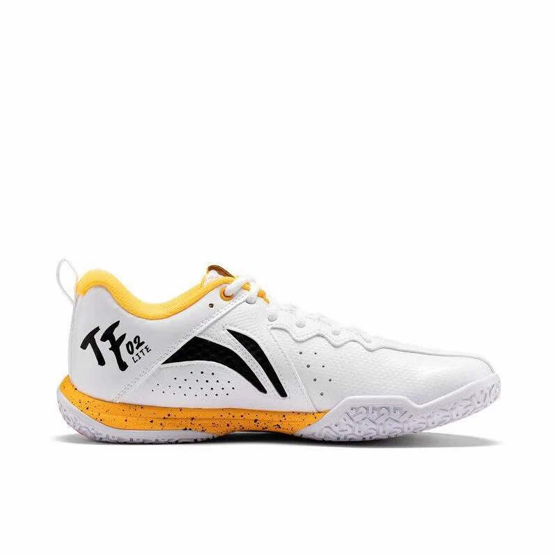 Li-Ning Saga 2 Lite Badminton Shoes - White/Yellow - Image 4
