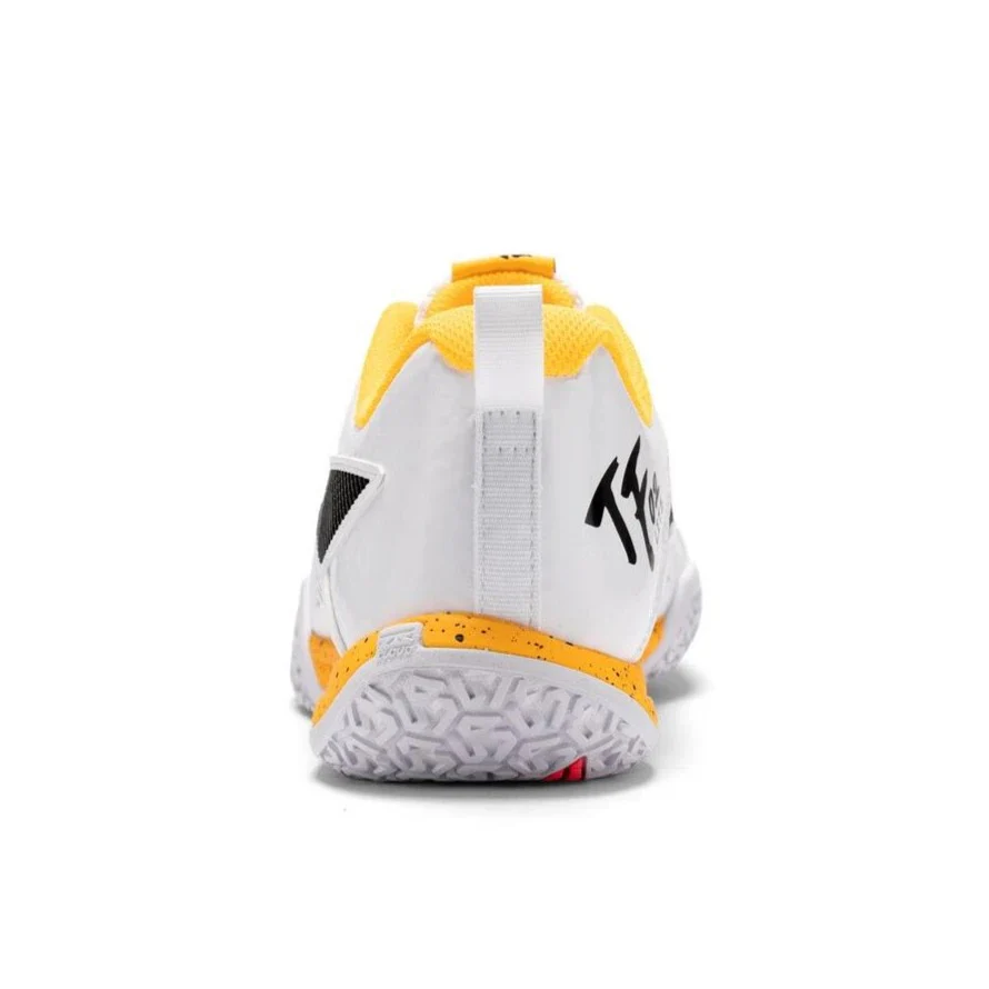 Li-Ning Saga 2 Lite Badminton Shoes - White/Yellow - Image 6