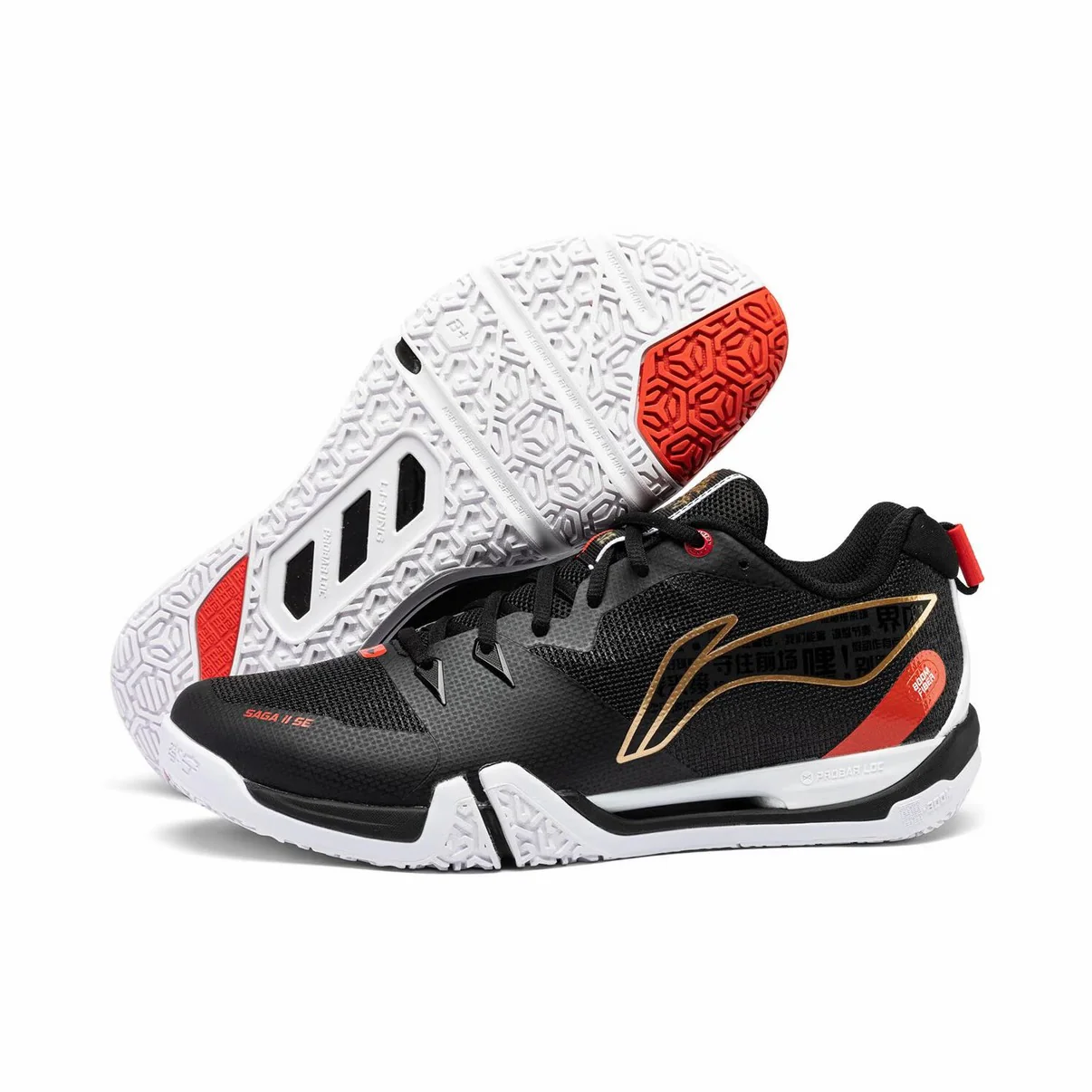 Li-Ning Saga 2SE Badminton Shoes - Mandarin Duck - Image 2