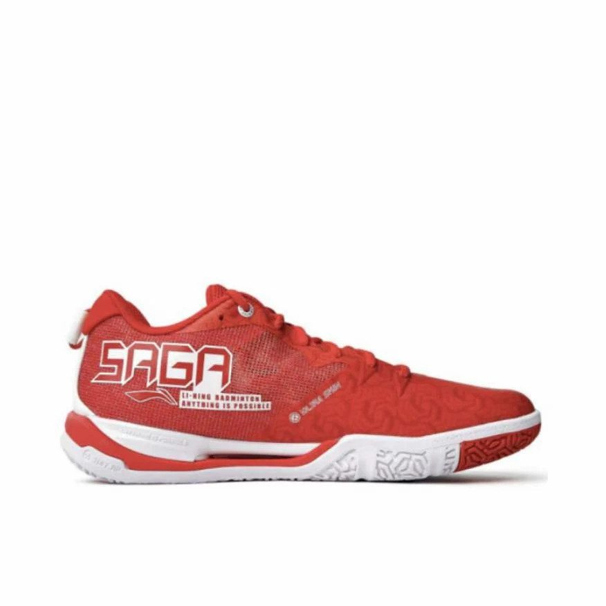Li-Ning Saga 2SE Badminton Shoes - Red - Image 5