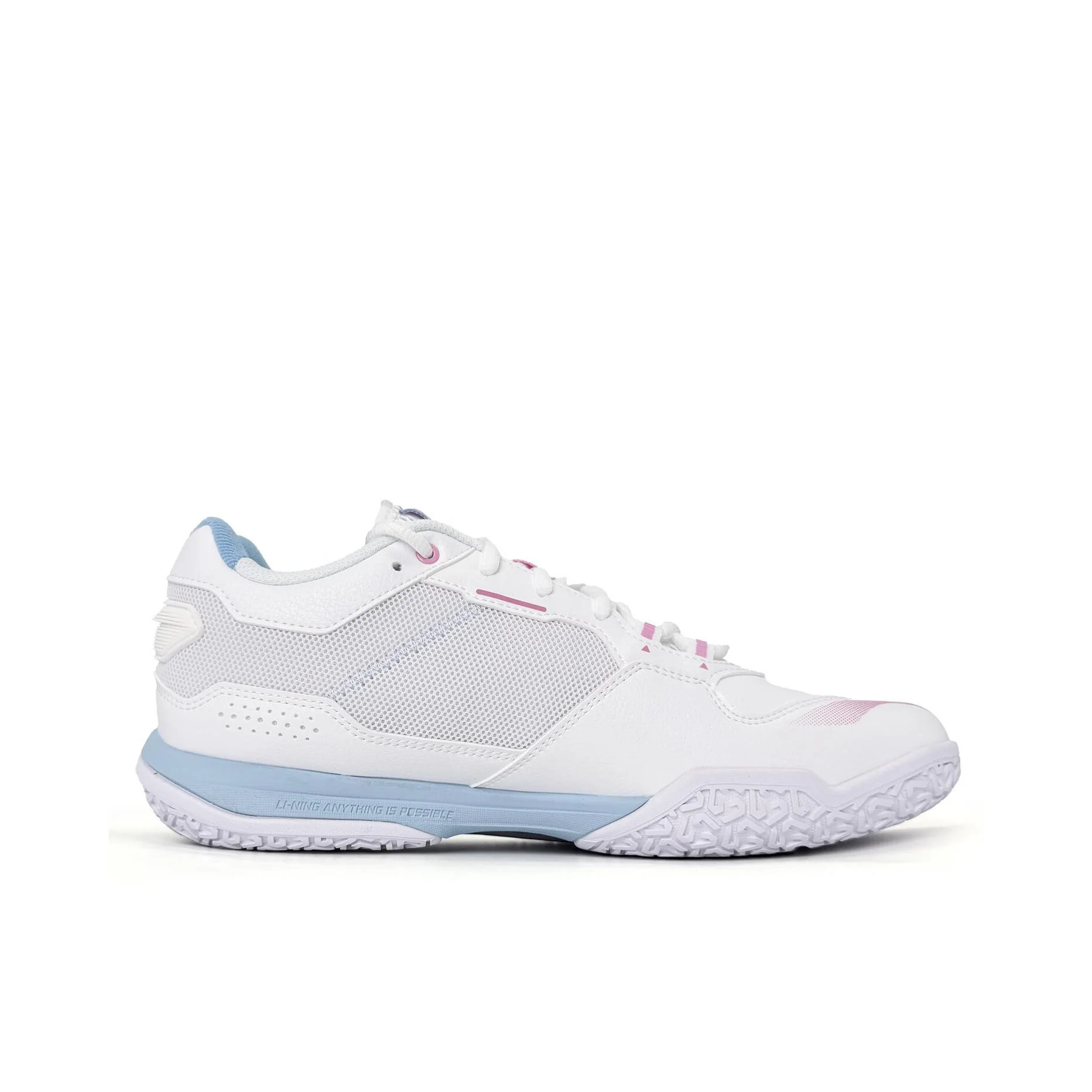 Li-Ning Saga 3 Lite Badminton Shoes - Standard White - Image 3