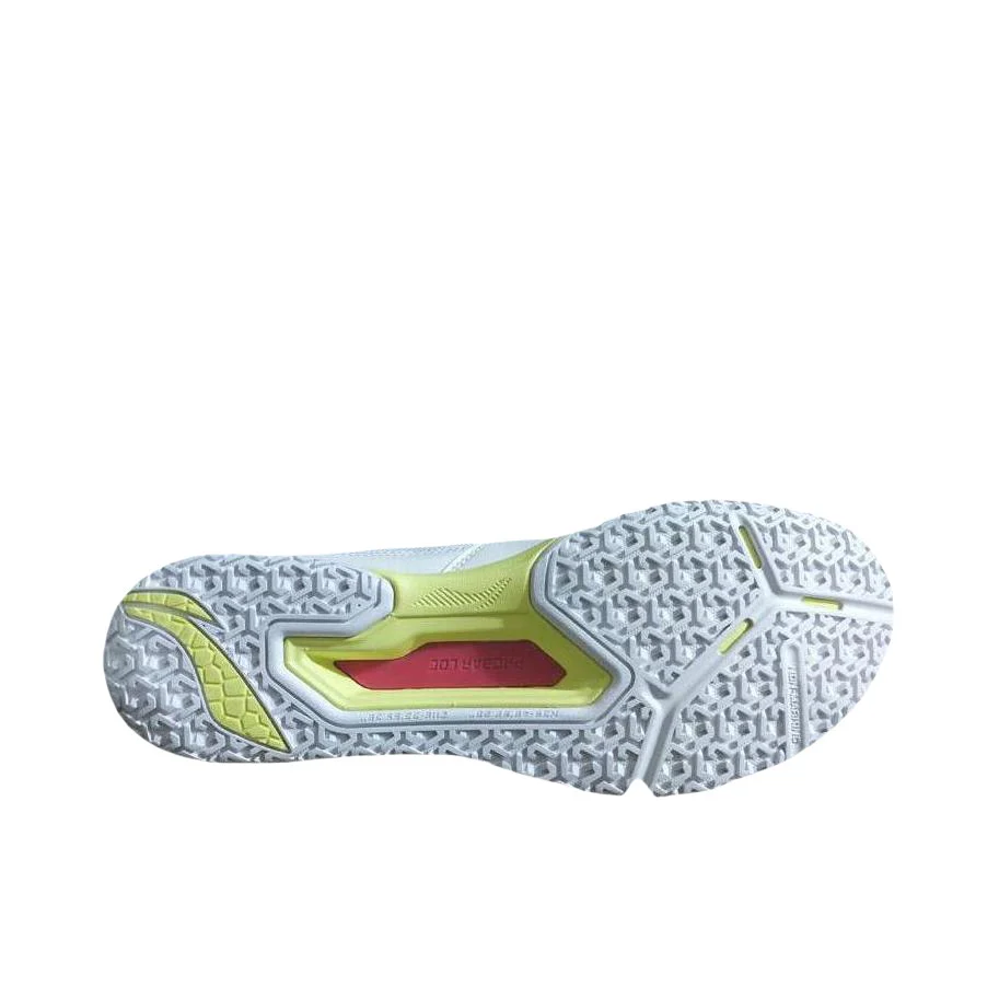 Li-Ning Saga 3 Lite Badminton Shoes - White/Red - Image 3