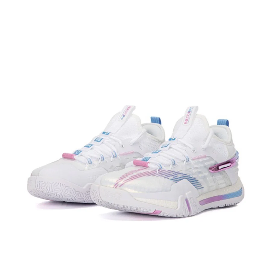 Li-Ning Saga Pro Badminton Shoes - Cotton Candy - Image 2